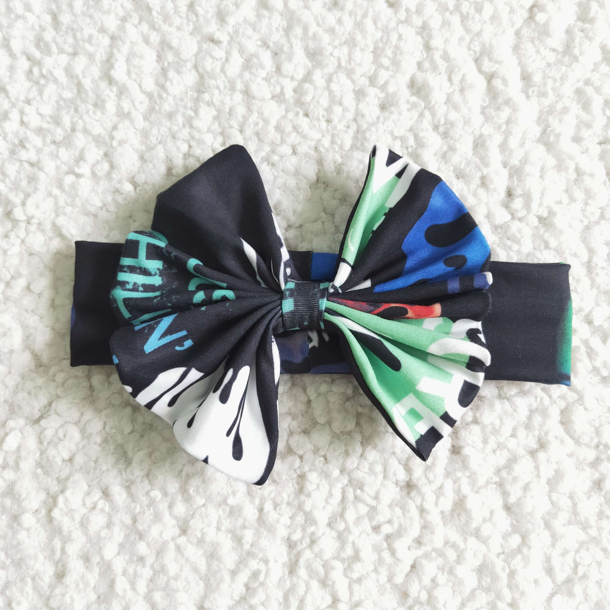 Skull long sleeve baby girls Halloween bummies set