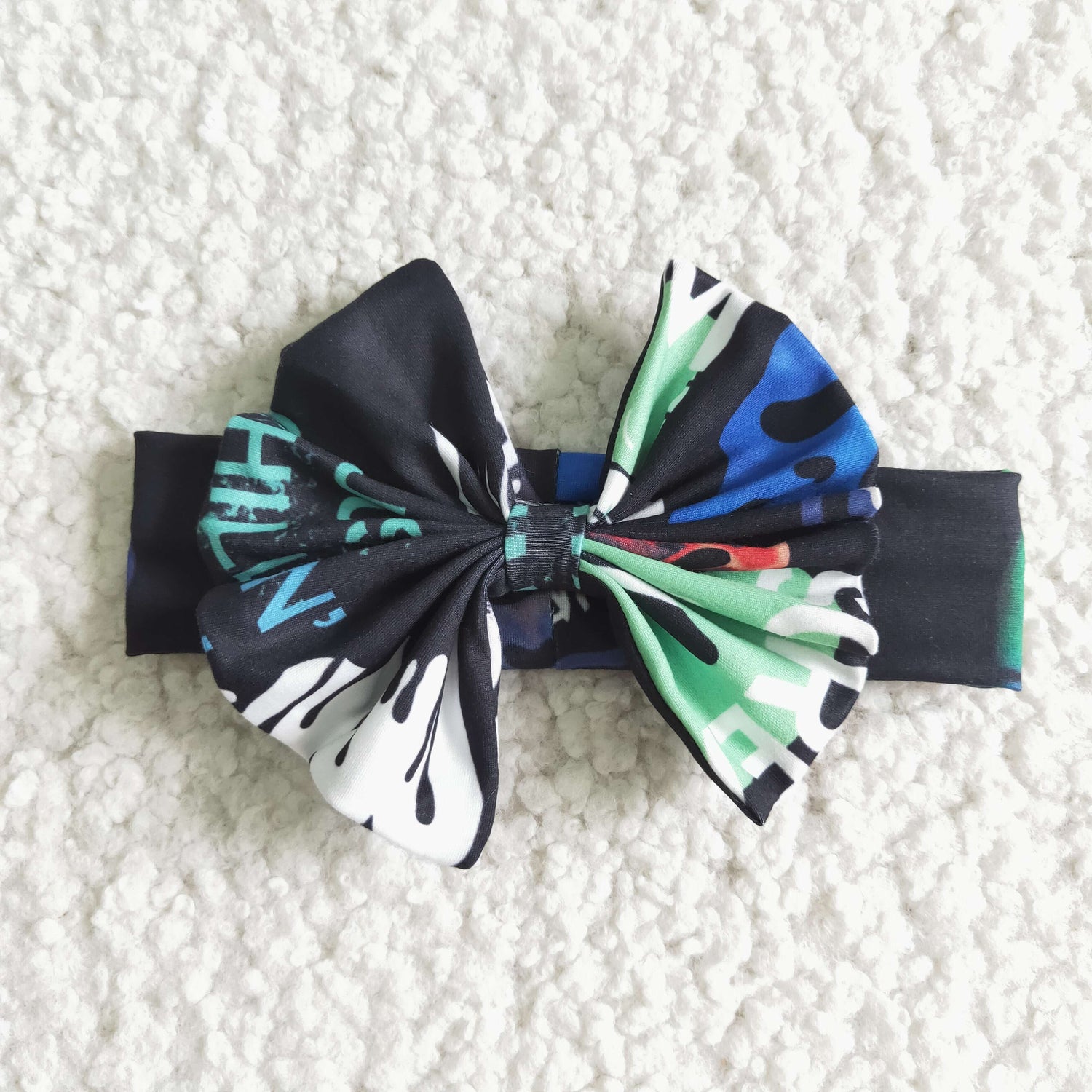 Skull long sleeve baby girls Halloween bummies set