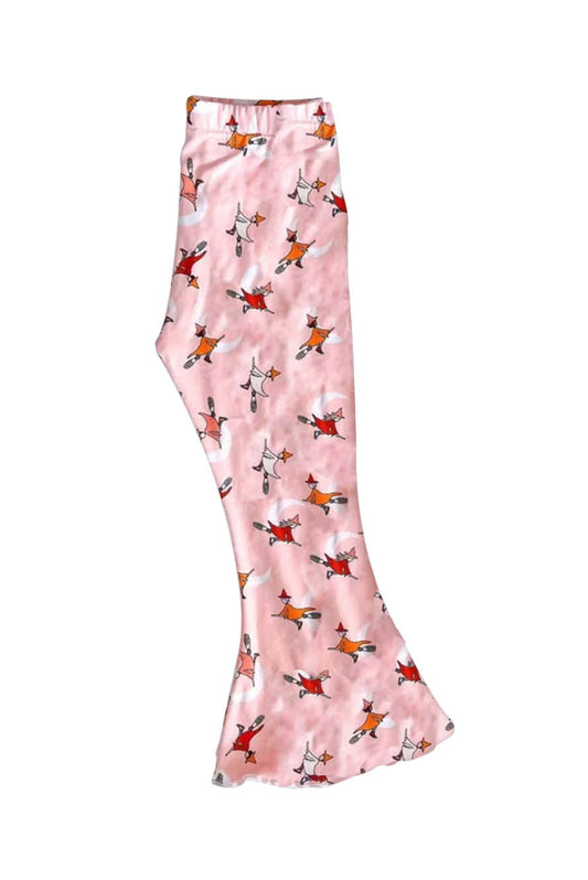 Pink witches baby girls Halloween pants