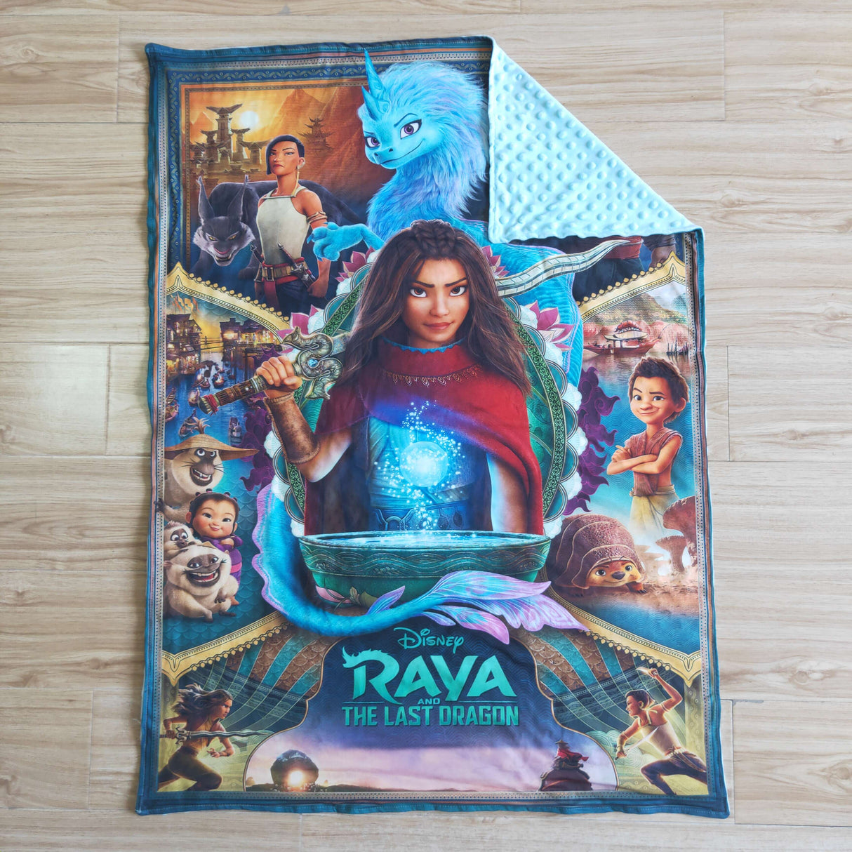 Milk silk print minky blankets