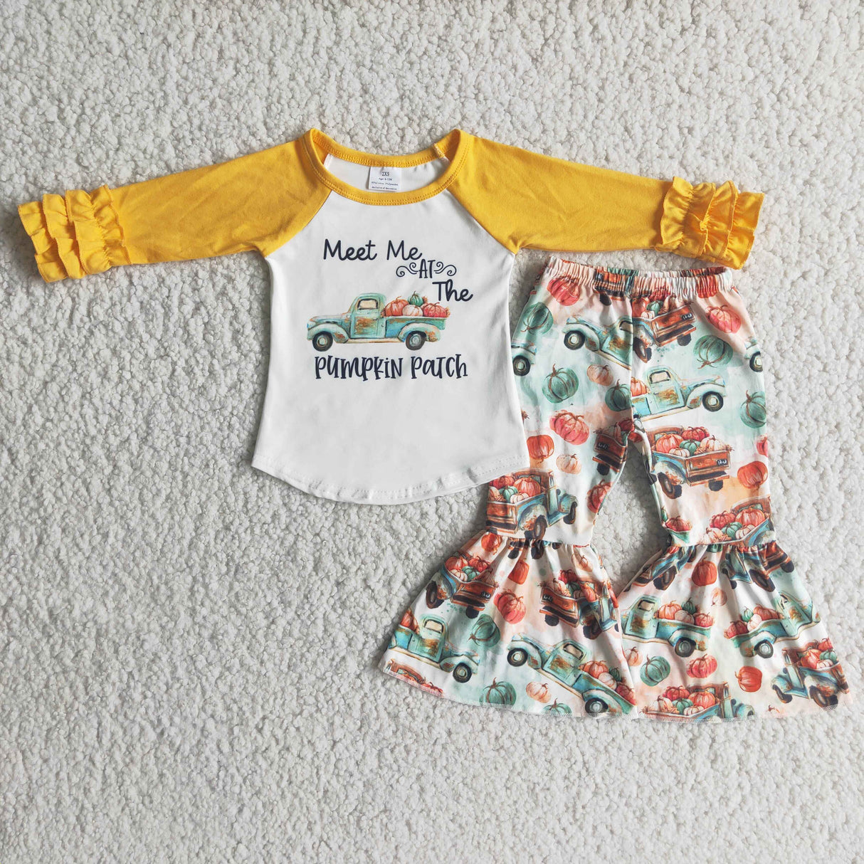 Meet me at the pumpkin patch girls fall clothing
