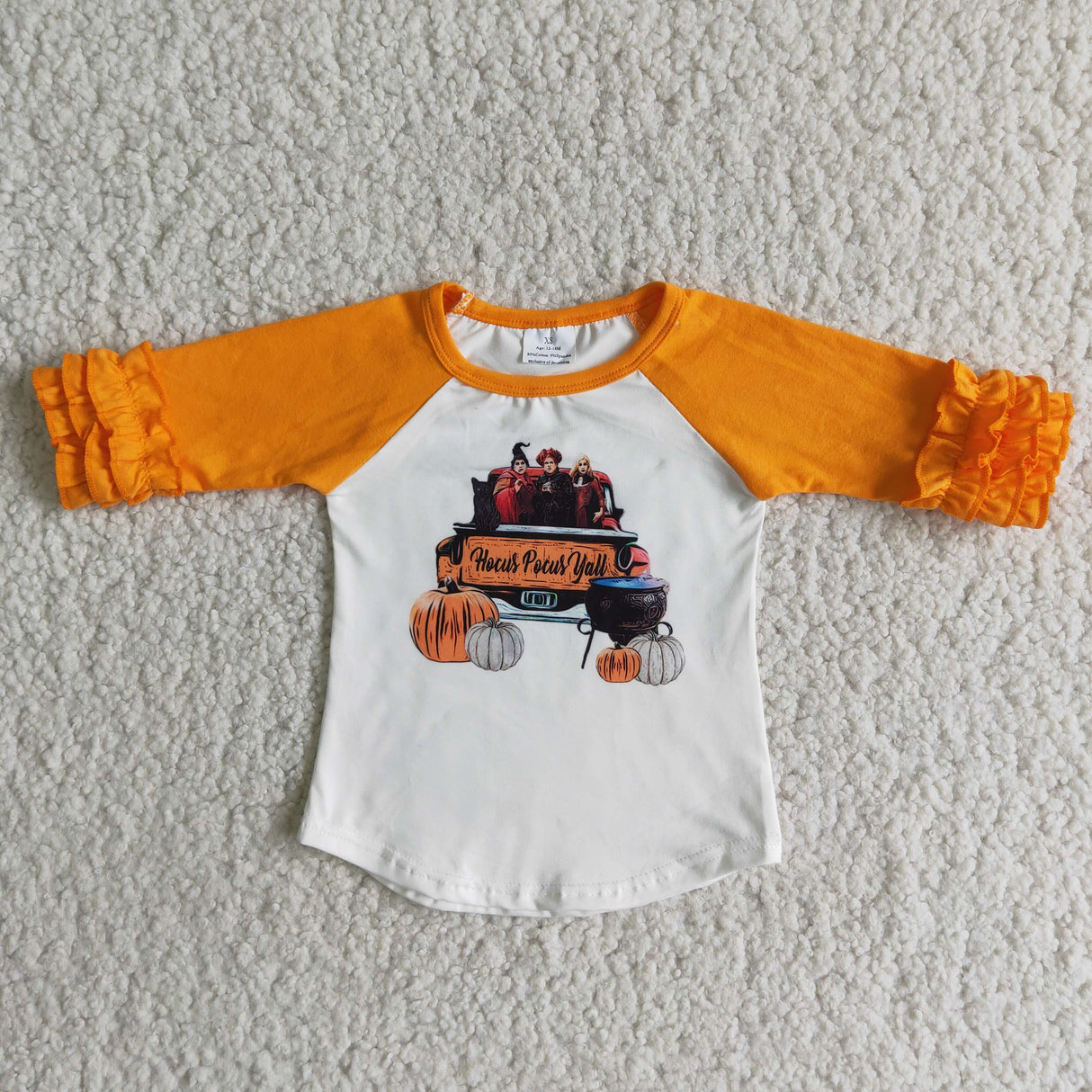 Pumpkin trucks witches girls Halloween shirt