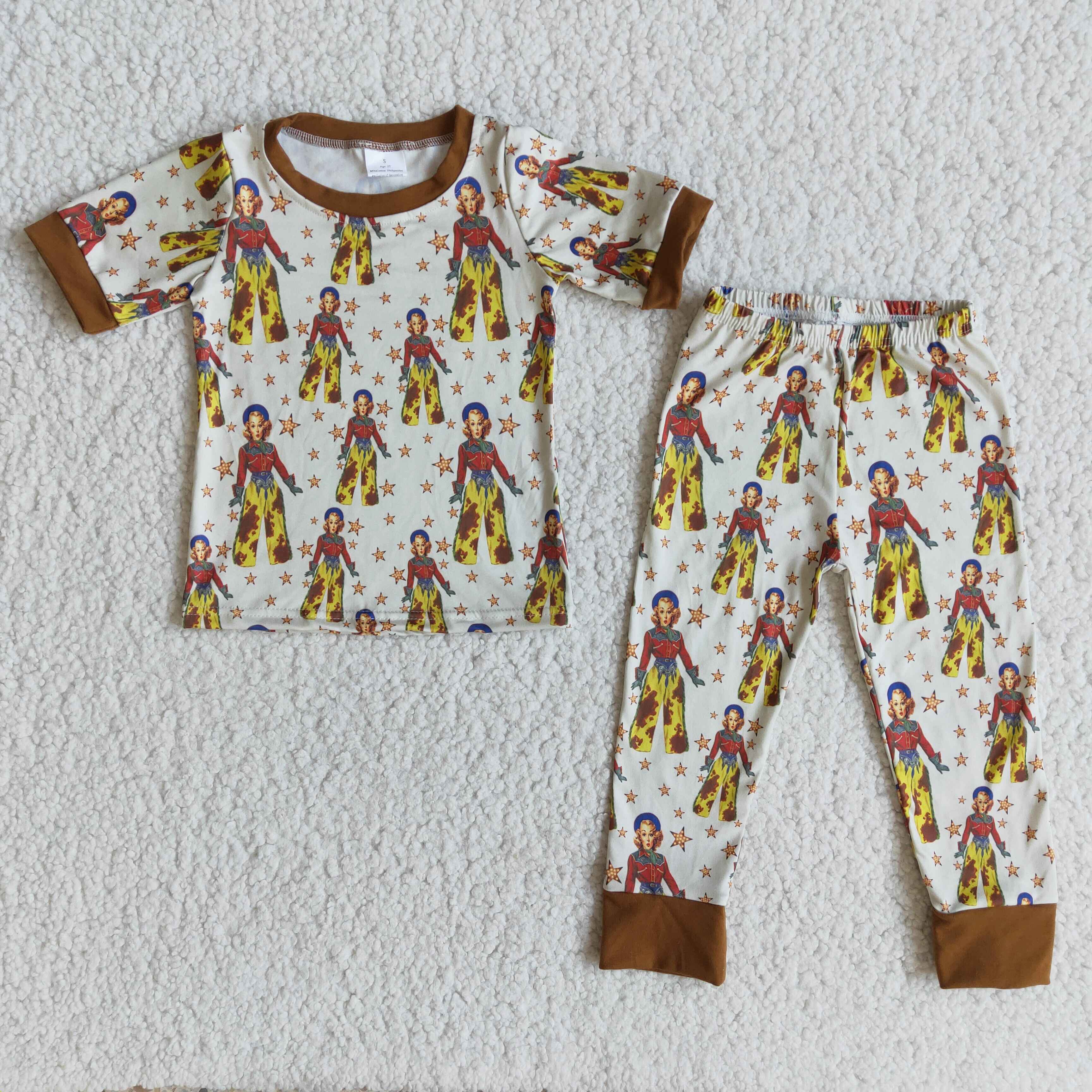 Cowboy pajamas for toddlers hot sale