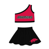 Deadline March 4 One shoulder top hogs skirt girls team outfits