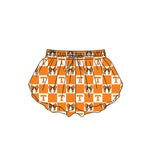 MOQ 5 pcs Plaid bow T kids girls team active summer shorts