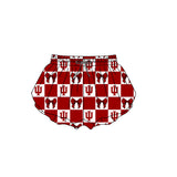 MOQ 5 pcs Plaid bow I U kids girls team active summer shorts