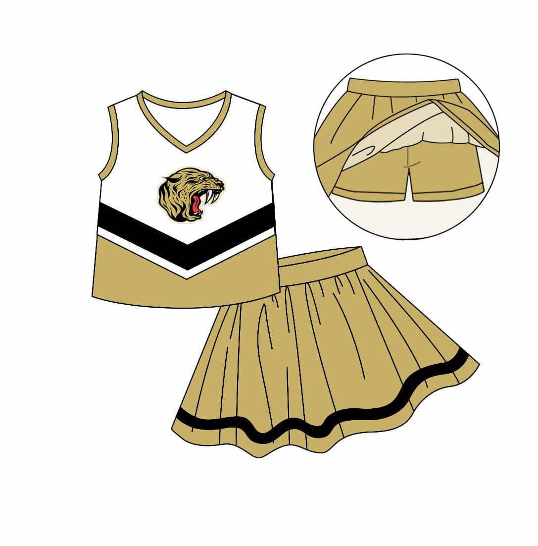 Deadline Feb 20 sleeveless top skirt girls team outfits