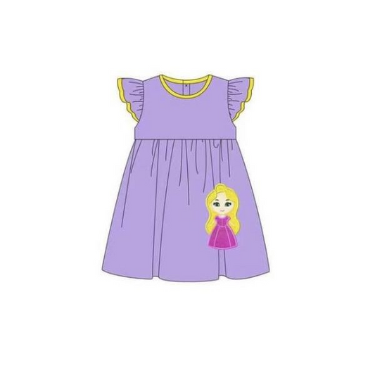 Deadline May 3 Flutter sleeves lavender princess girls dresses