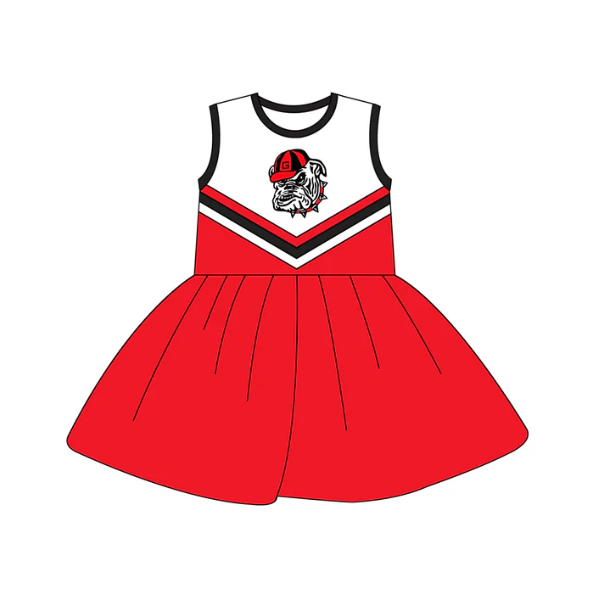 Deadline Aug 10 red sleeveless G dog girls team dresses