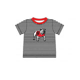 Deadline Aug 24 short sleeves  G dog stripe kids team shirt