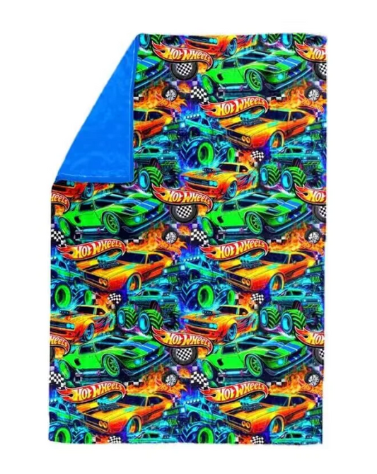 Deadline Sep 29 blue cars baby kids blankets