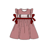 Deadline Oct 3 plaid flutter sleeves C baby girls team dress