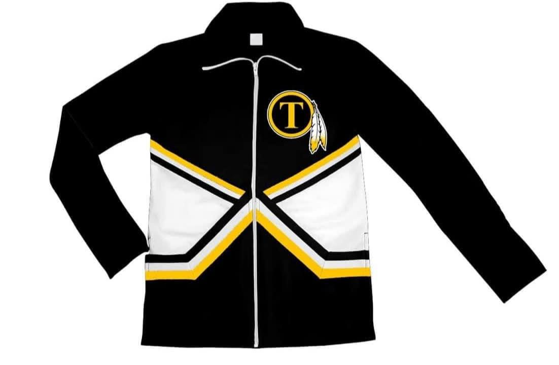 Deadline Oct 11 T feather black kids team zipper jacket shirt