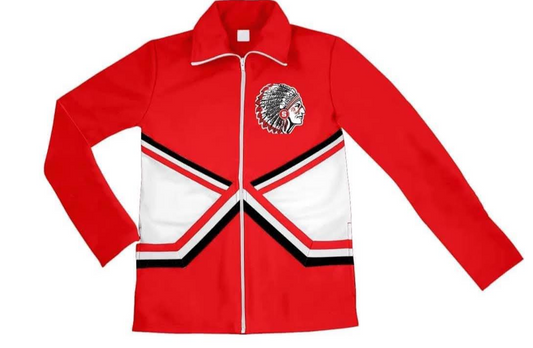 Deadline Oct 11 long sleeves red kids team zipper jacket shirt