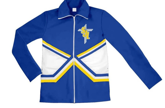 Deadline Oct 11 Blue S J L kids team zipper jacket shirt