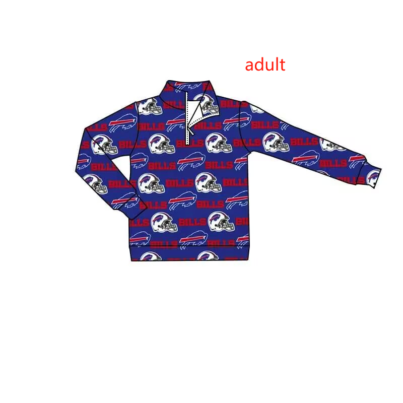 Deadline Oct 15 blue long sleeves adult team pullover