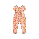 Deadline Oct 15 snowman green face baby girls Christmas romper