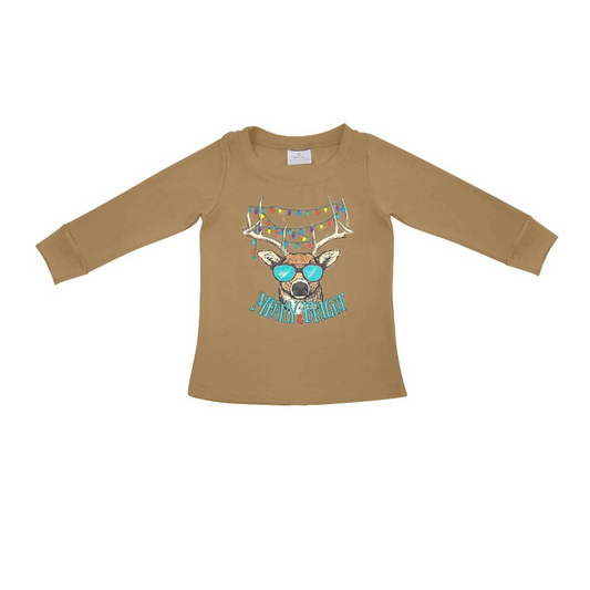 Deadline Oct 15 Merry bright Christmas lighting kids shirt