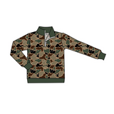 Deadline Oct 15 long sleeves duck camo kids zipper pullover