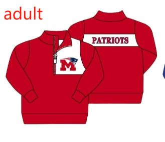 Deadline Oct 24 red long sleeves adult team pullover