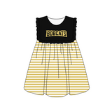Deadline Feb 2 black ruffle stripe baby girls summer dress
