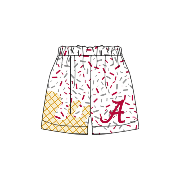 Deadline March 30 ice cream sprinkle A kids boy team shorts