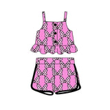 Deadline March 16 straps polka dots bow kids girls clothes