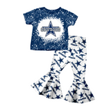 Deadline March 30 bleached blue cowboy kids girls team outfits