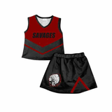 Deadline July 24 2025 sleeveless top feather black skirt girls team outfits