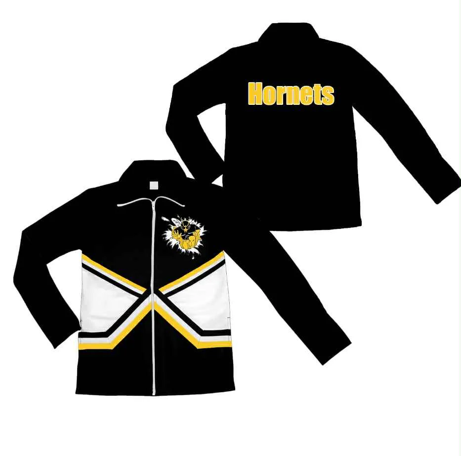 Deadline July 29 2025 long sleeves black kids team zipper jacket shirt