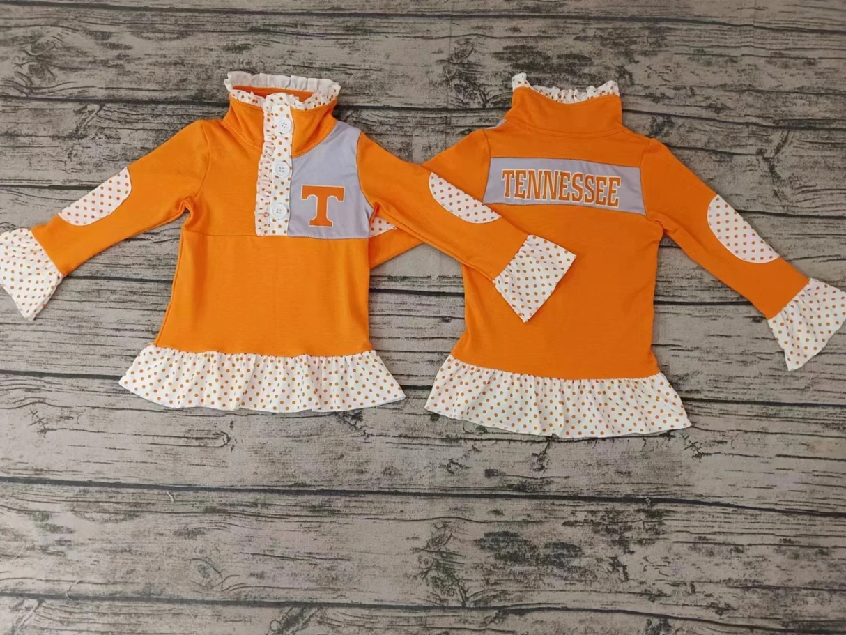 Deadline Aug 5 2025 long sleeves yellow polka dots T baby boys team pullover