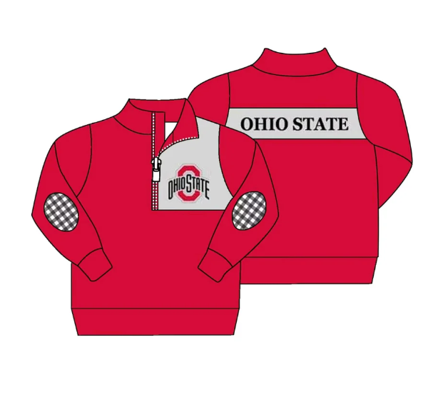 Deadline Aug 24 2025 long sleeves plaid O baby kids team pullover