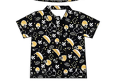 Deadline Aug 24 2025 black short sleeves football baby boys team polo shirt