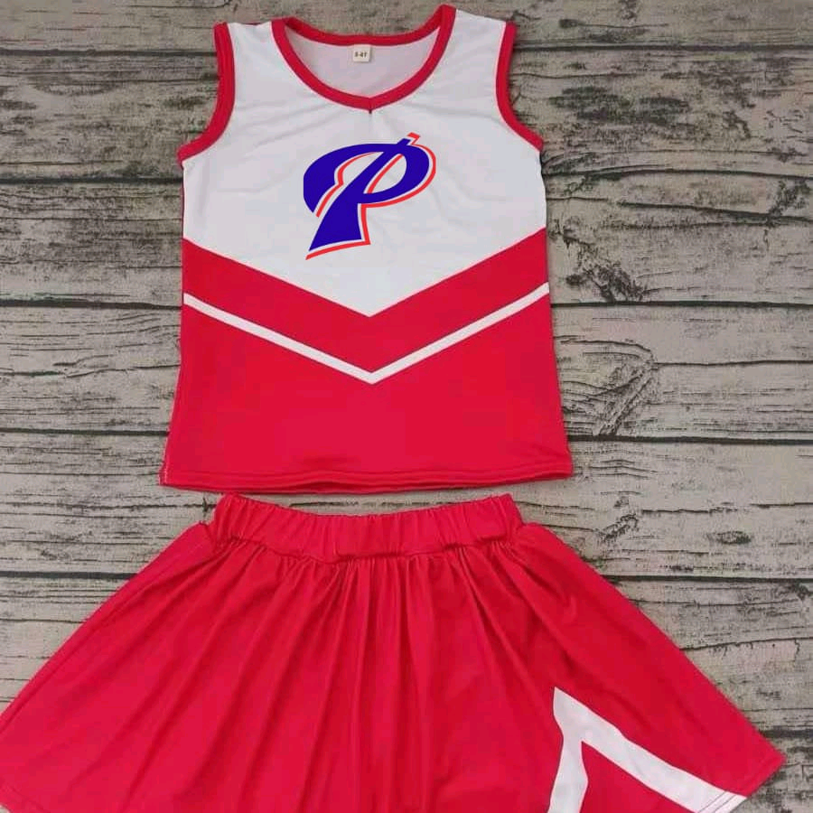 Deadline Aug 24 2025 red sleeveless top skirt girls team clothes