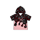 MOQ 8 pcs I black ice cream sprinkle toddler kids team hoodie