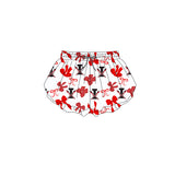 MOQ 5 pcs red bow I kids girls team active summer shorts