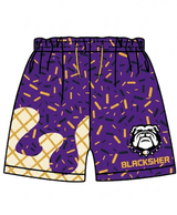 MOQ 5 pcs purple ice cream kids boys summer team shorts
