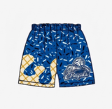 MOQ 5 pcs royal ice cream kids boys summer team shorts
