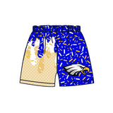 MOQ 5 pcs blue owl ice cream sprinkle adult men team shorts