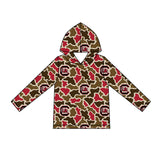 MOQ 5 pcs Long sleeves C camo kids boys team hoodie