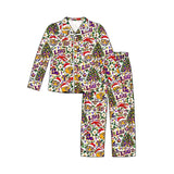 MOQ 8 pcs tiger L S U kids Christmas button down team pajamas