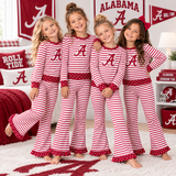 MOQ 8 Long sleeves A stripe girls team outfits