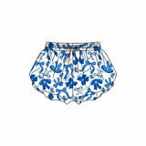 MOQ 5 pcs blue bow S L women team active summer shorts
