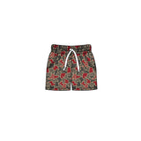 MOQ 5 pcs A camo pockets kids boys team shorts