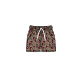 MOQ 5 pcs state camo pockets kids boys team shorts
