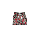MOQ 5 pcs O camo pockets kids boys team shorts