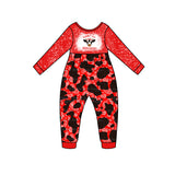 MOQ 5 PCS cownt your blessings baby girls romper