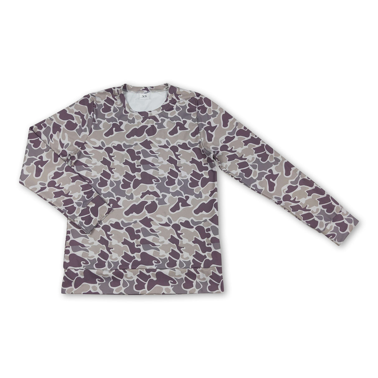 Long sleeves camo hunting adult women shirt