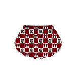 MOQ 5 pcs Plaid bow C kids girls team active summer shorts