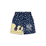 MOQ 3 pcs grey navy ice cream sprinkle boys team shorts
